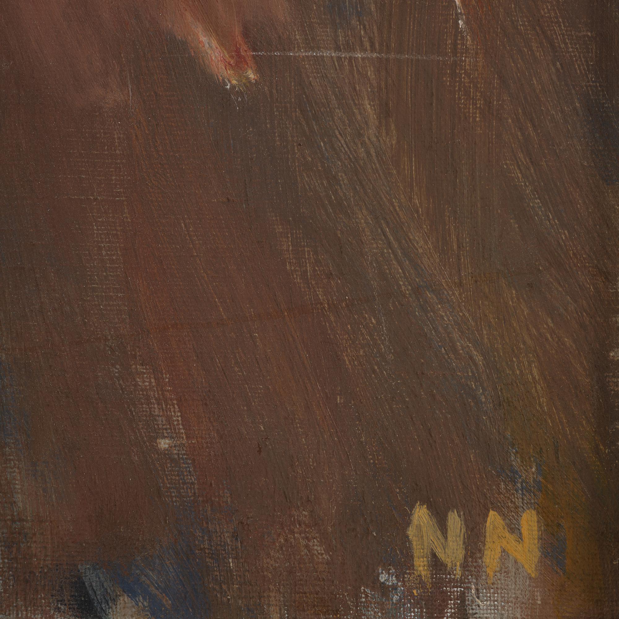 Nils Nilsson, Man with guitar (the artist's brother Gunnar).