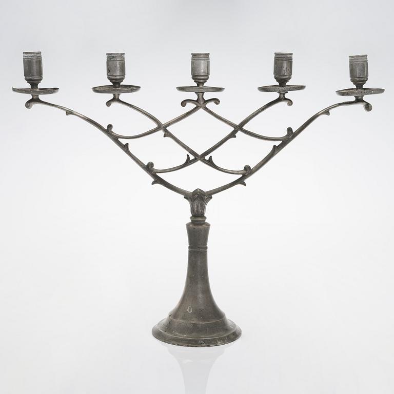 Paavo Tynell, a 1920/1930s candelabrum for Taito, Finland.