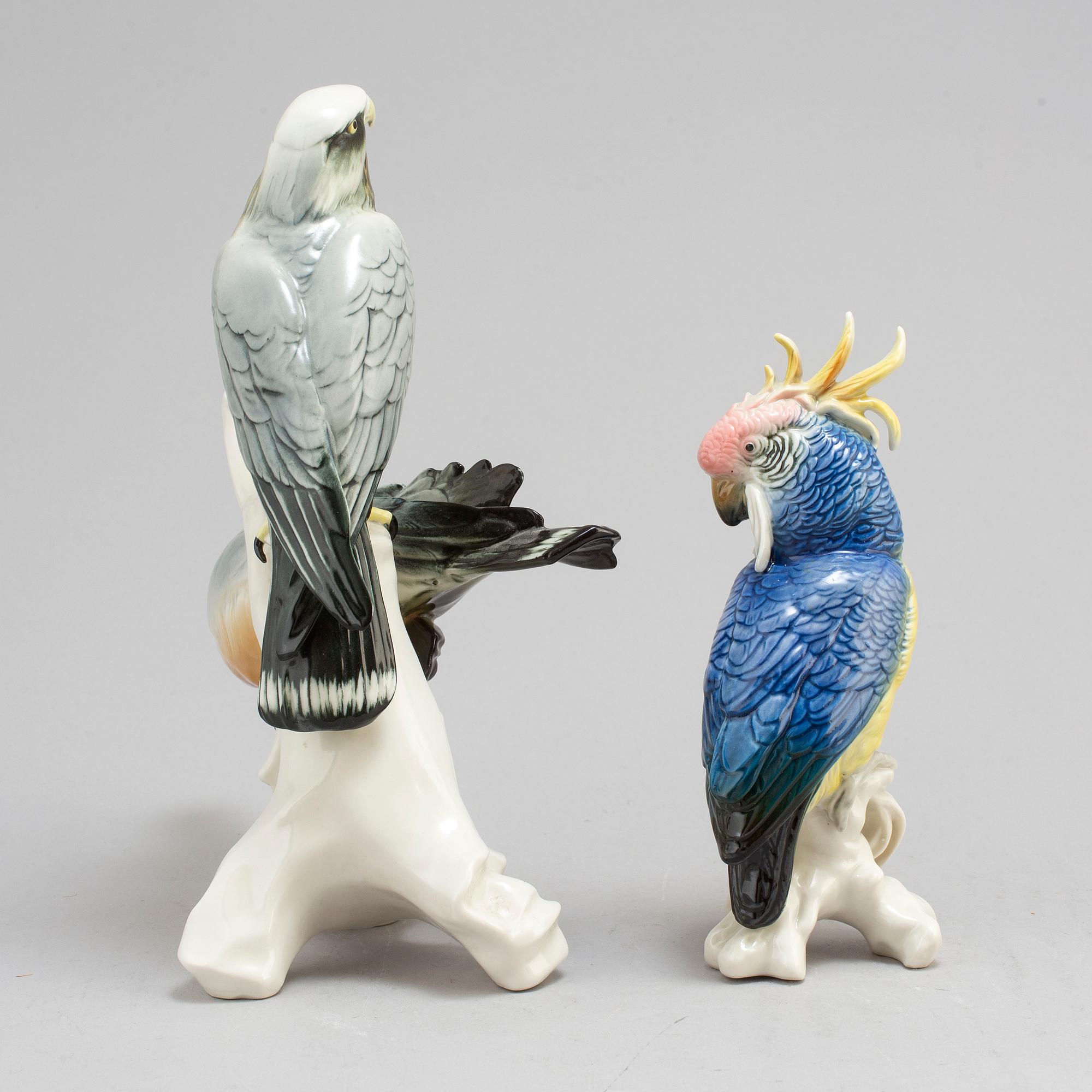 Two porcelain figurines by Karl Ens, Germany.