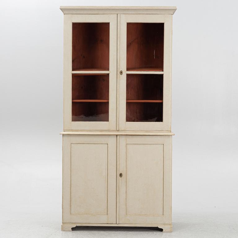 A display cabinet, late 19th Century.