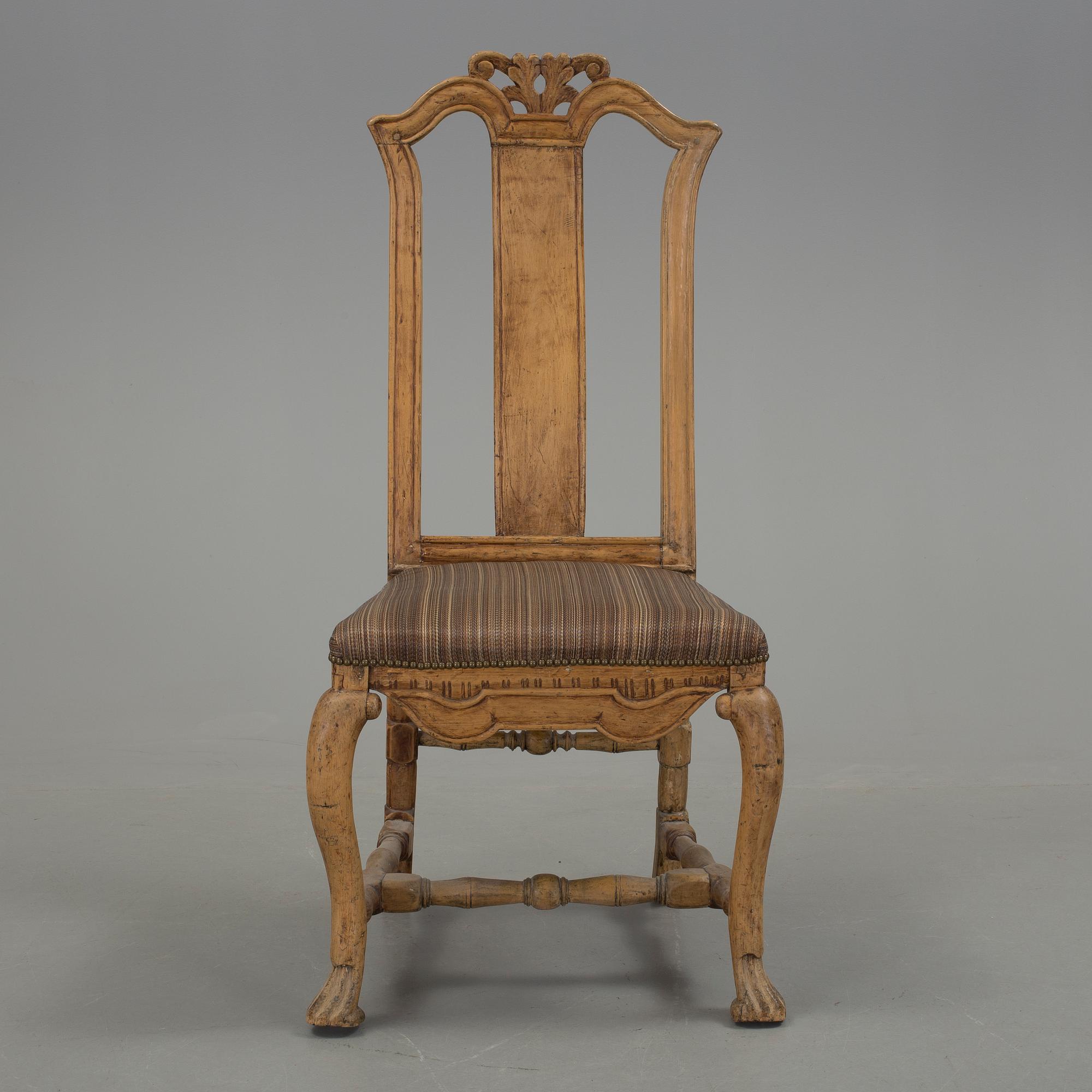 STOL, senbarock, 1700-tals.
