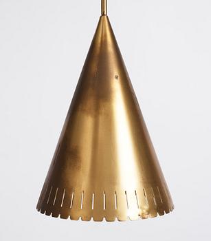 Harald Notini, taklampor, ett par, modell "11773", Arvid Böhlmarks Lampfabrik, Stockholm 1940-50-tal.