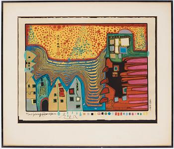 Friedensreich Hundertwasser, Portfölj, "Midori No Namida".