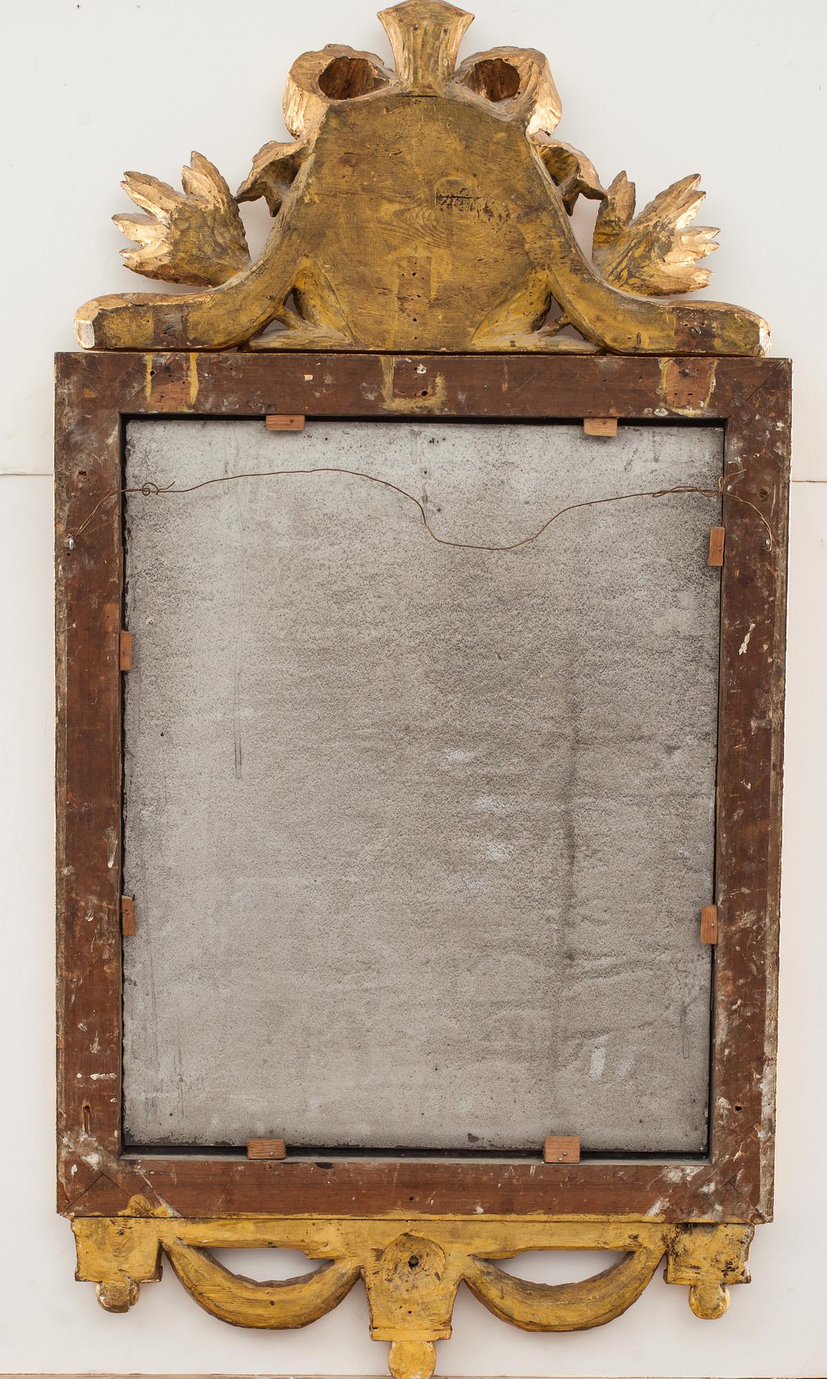 SPEGEL. Gustaviansk, 1700-talets slut.