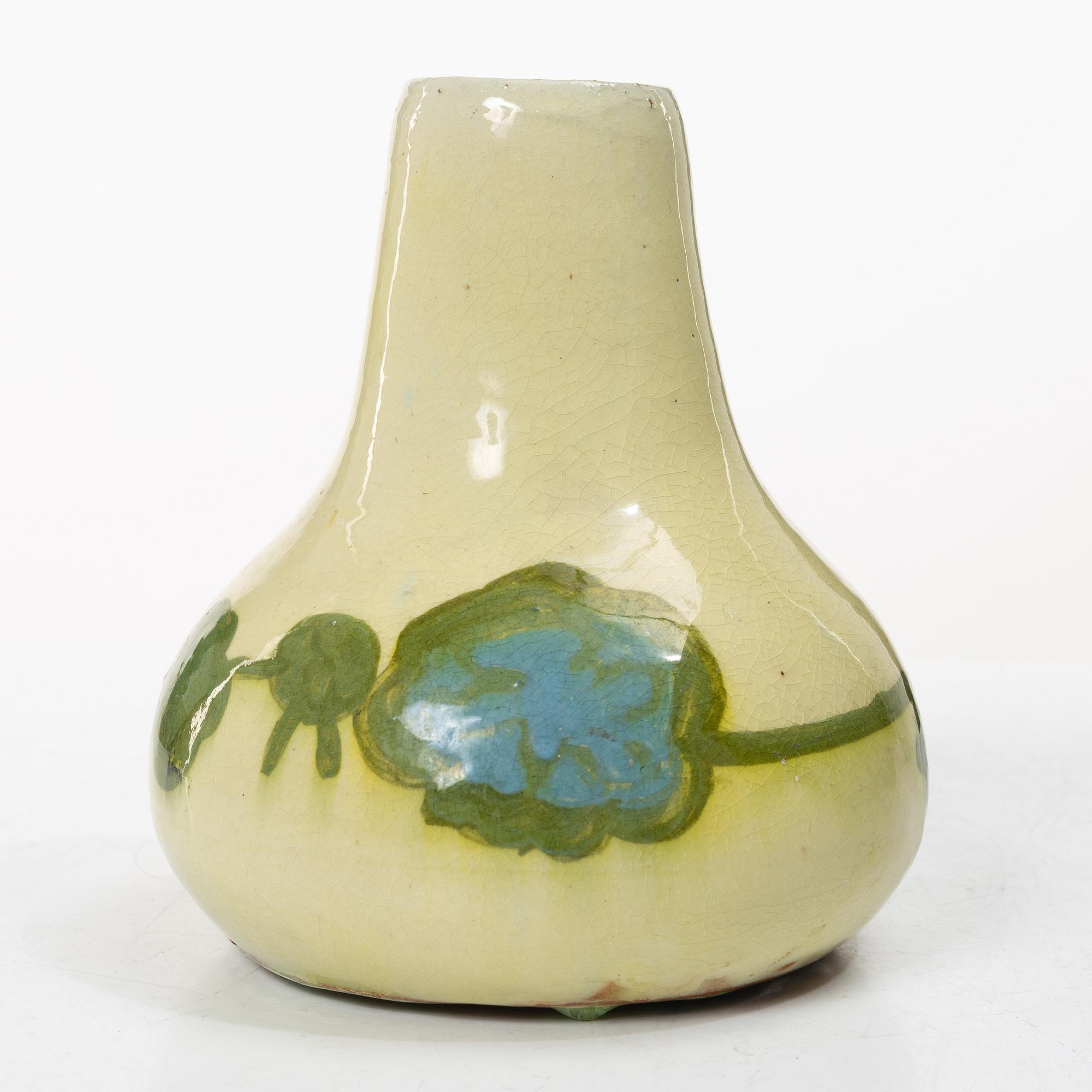 Gerda Thesleff, an Art Nouveau vase, Finland, 1904.