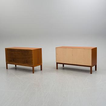 ALF SVENSSON, a pair of sideboards, 1960´s.