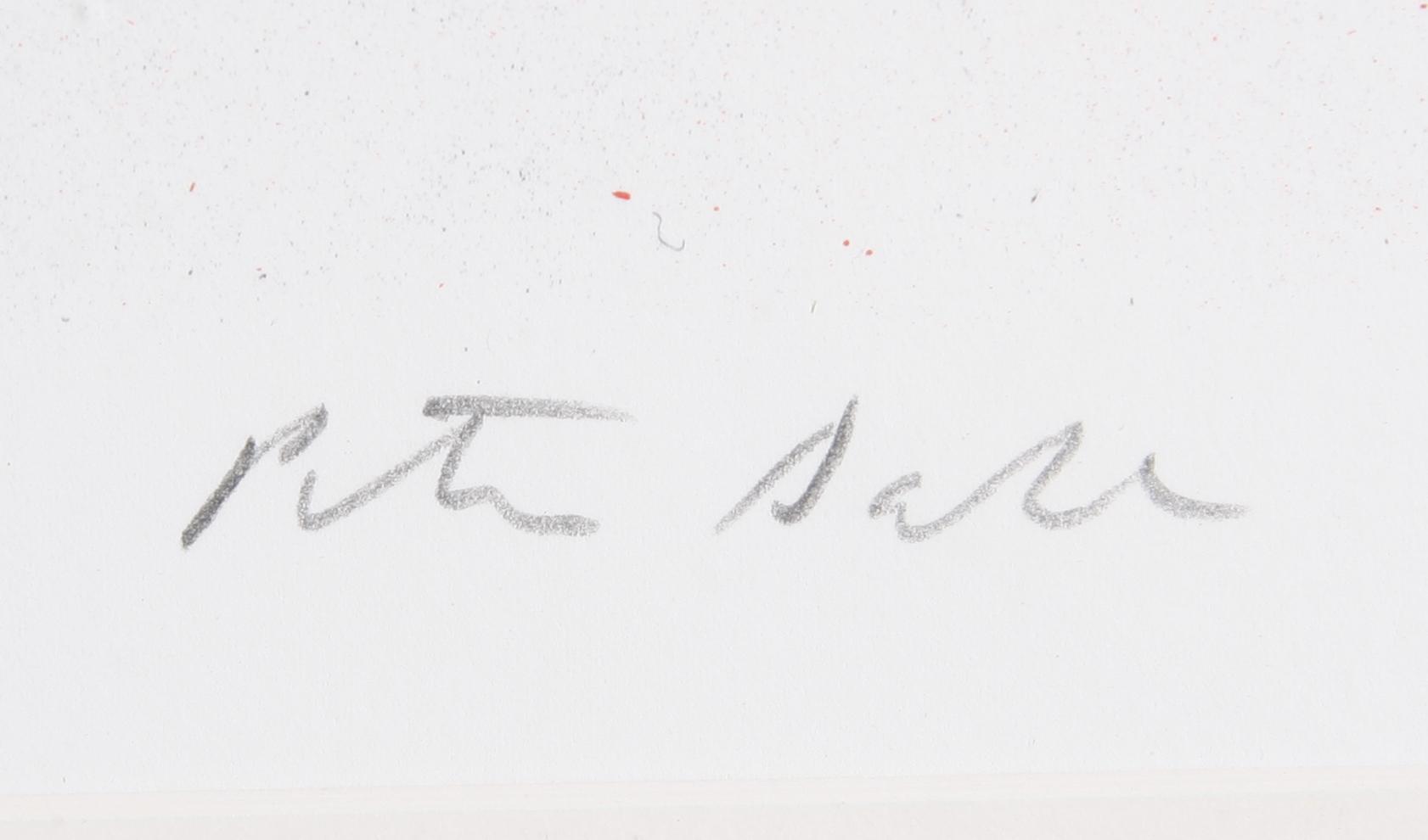DAHL, PETER, litografi, sign o numr 37/400.