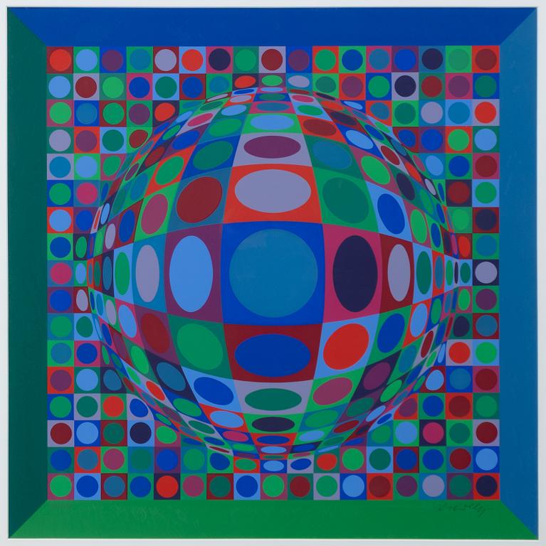 Victor Vasarely, Composition.