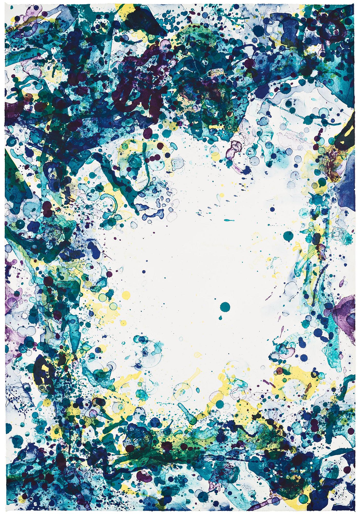Sam Francis, "Cut Throat".