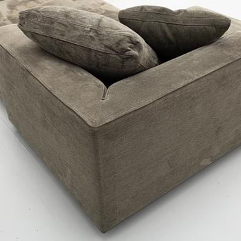 Minotti, soffa, samtida.