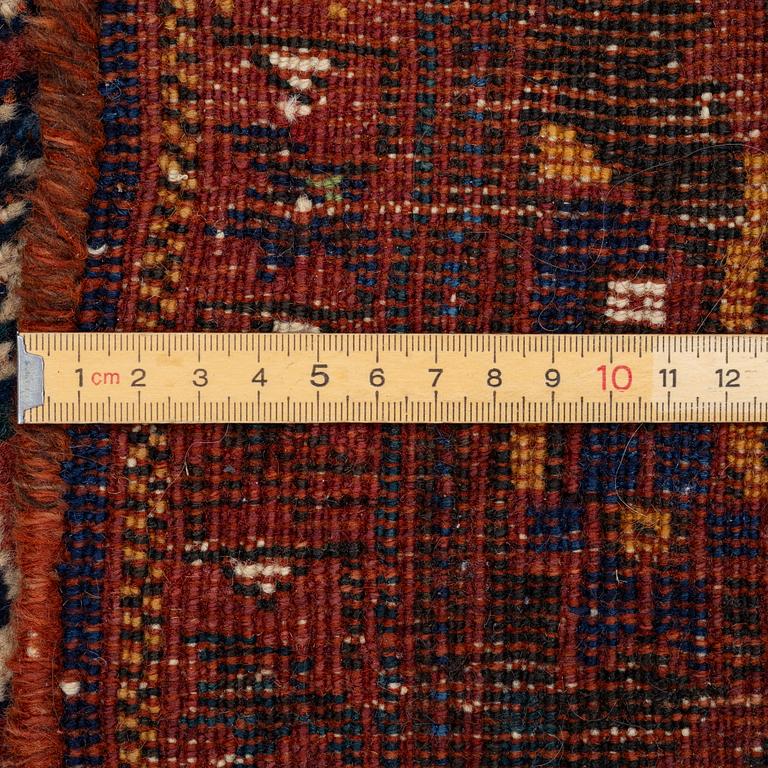 Rug, antique Afshar, approx. 187 x 150 cm.