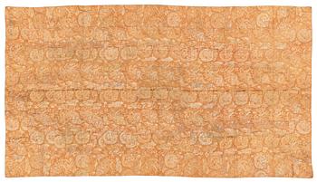 1105. A silk buddhist Kesa cloth/mantel, 19th century.