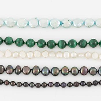 Five necklaces for Ole Lynggaard clasp.