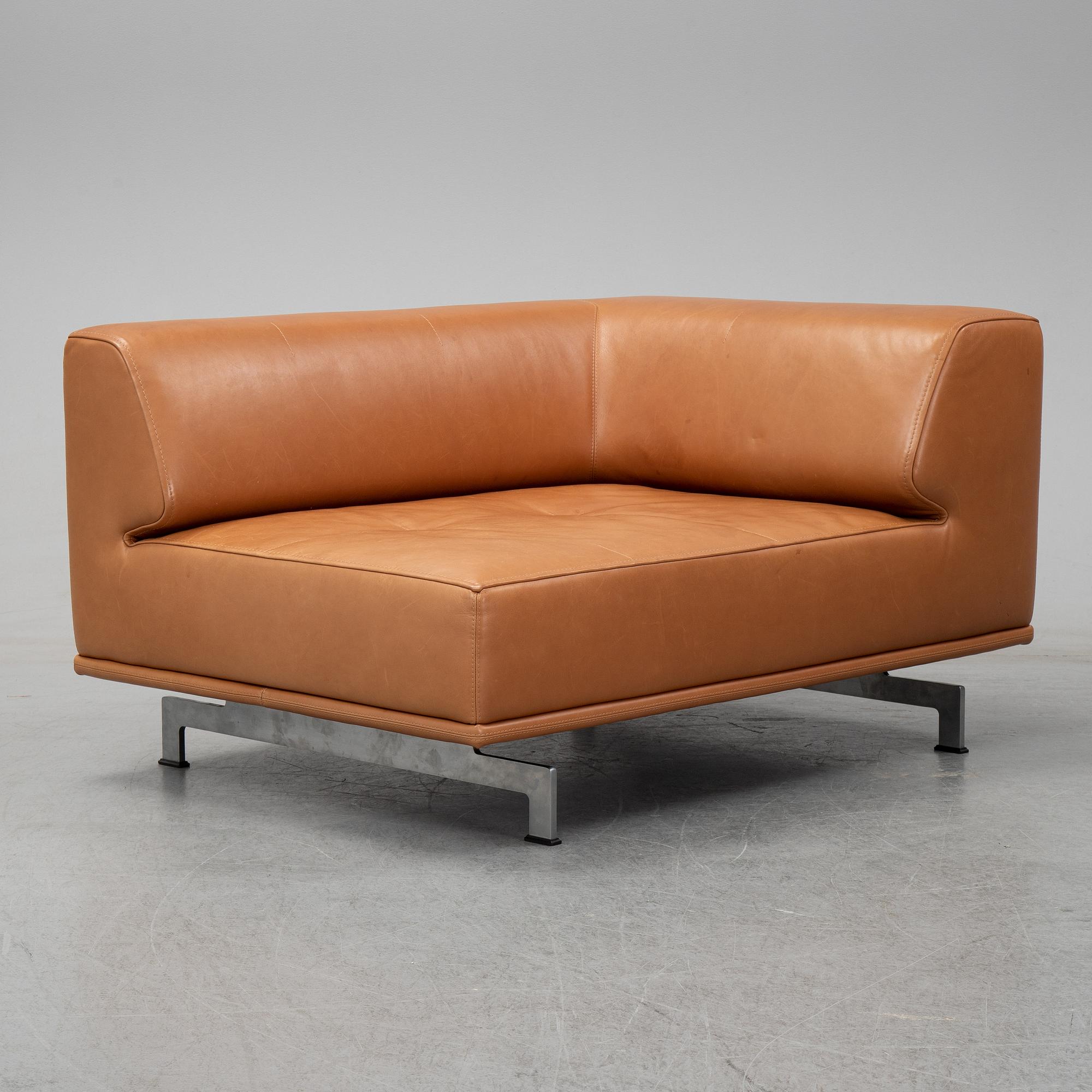 Hannes Wettstein, sofa, model EJ 450 for Erik Jørgensen. Denmark. 21th century.