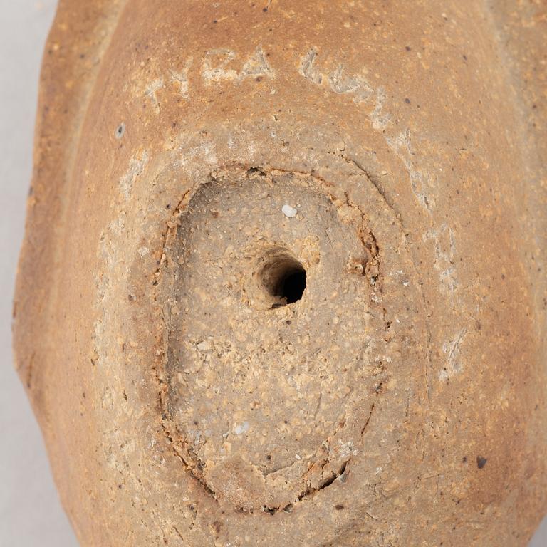 Tyra Lundgren, a stoneware sculpture, Gustavsberg.