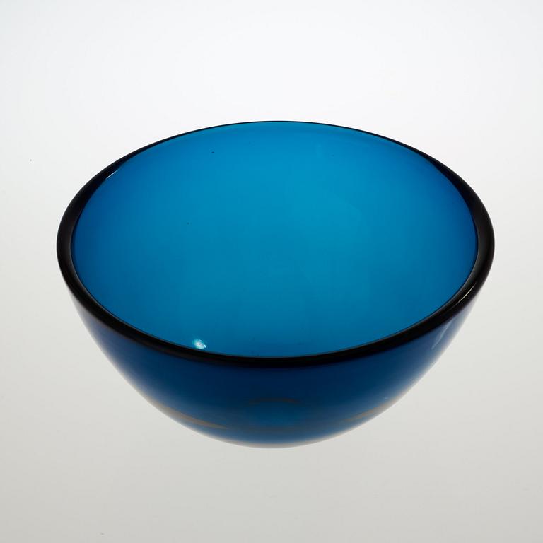 A Sven Palmqvist glass bowl, Orrefors.