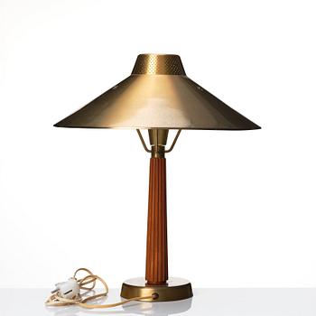 Hans Bergström, two table lamps, model "716", ateljé Lyktan, Sweden 1940-50s.
