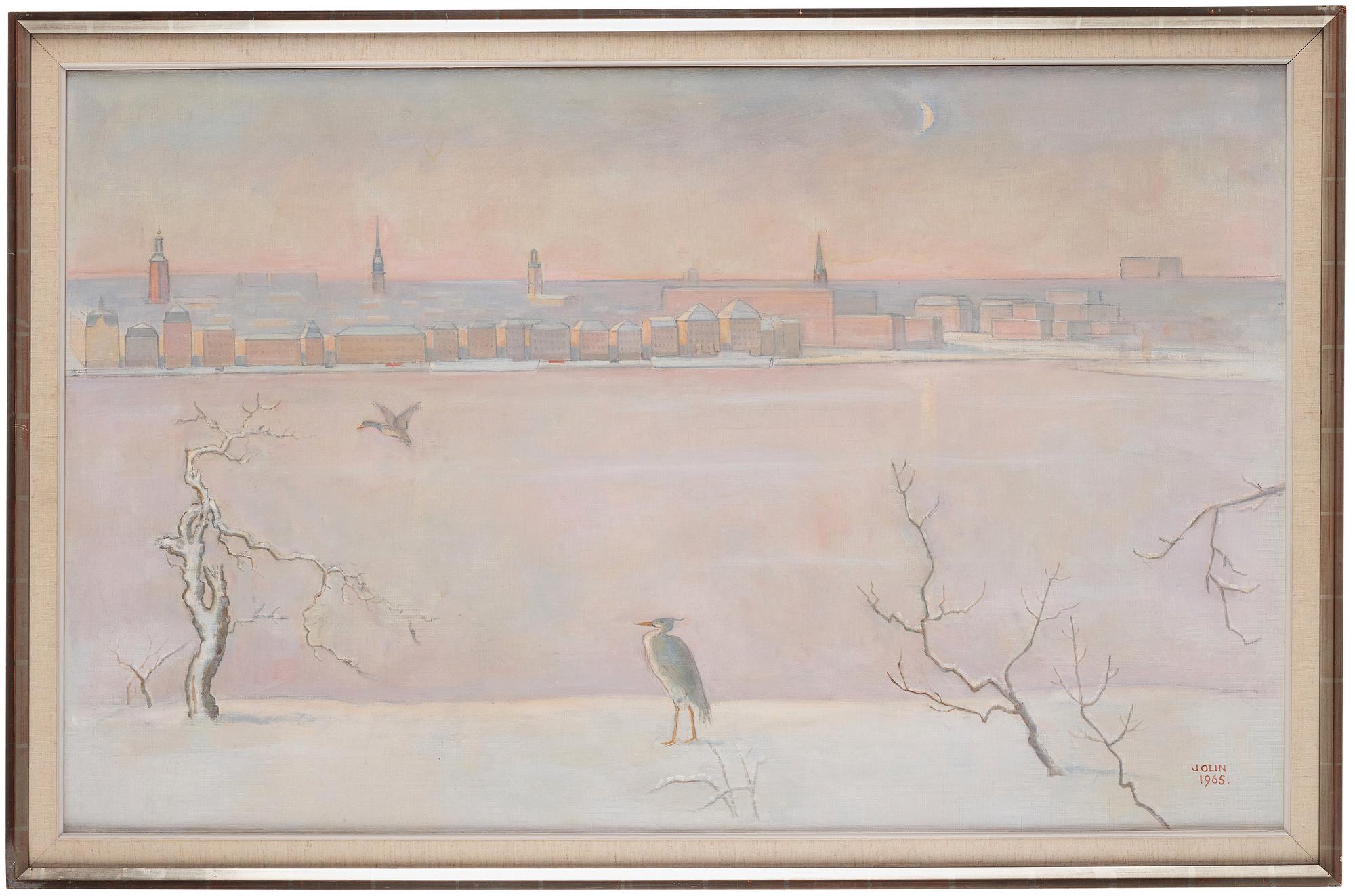 Einar Jolin, Winter in Stockholm.