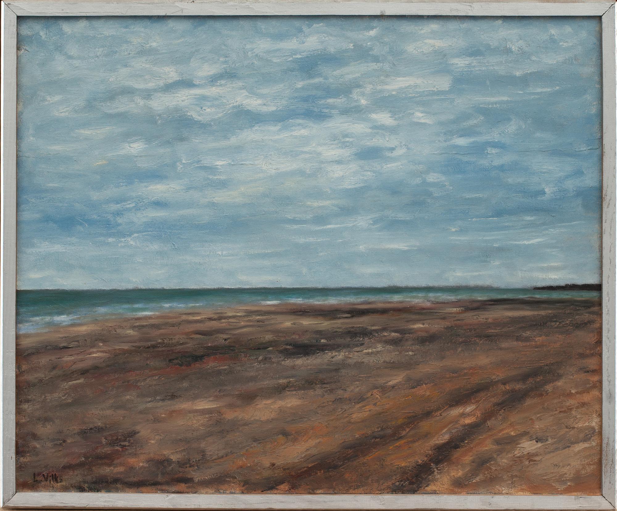 LARS VILKS, olja på duk, signerad.