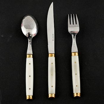 A set of cutlery, 32 pcs, some by Melron, second half of the 20th century.