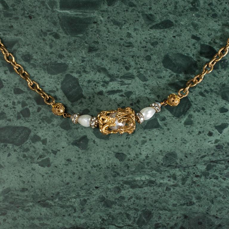 NECKLACE, Chanel (professedly), a 1960s.