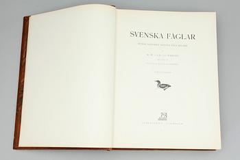 BOK, 3 vol. "Svenska Fåglar", M,W & F von Wright. Stockholm, 1924 och 1929.