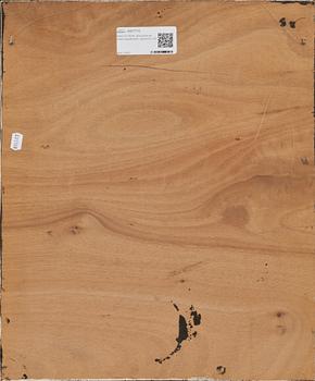 PAOLO BONI, blandteknik med metallrelief, signerad.