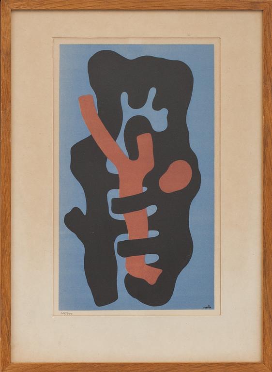 FERNAND LÉGER, färglitografi, signerad i stenen, numrerad 325/400.