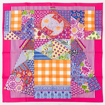 Hermès, scarf, "L'Art du Sarasa", 2021.