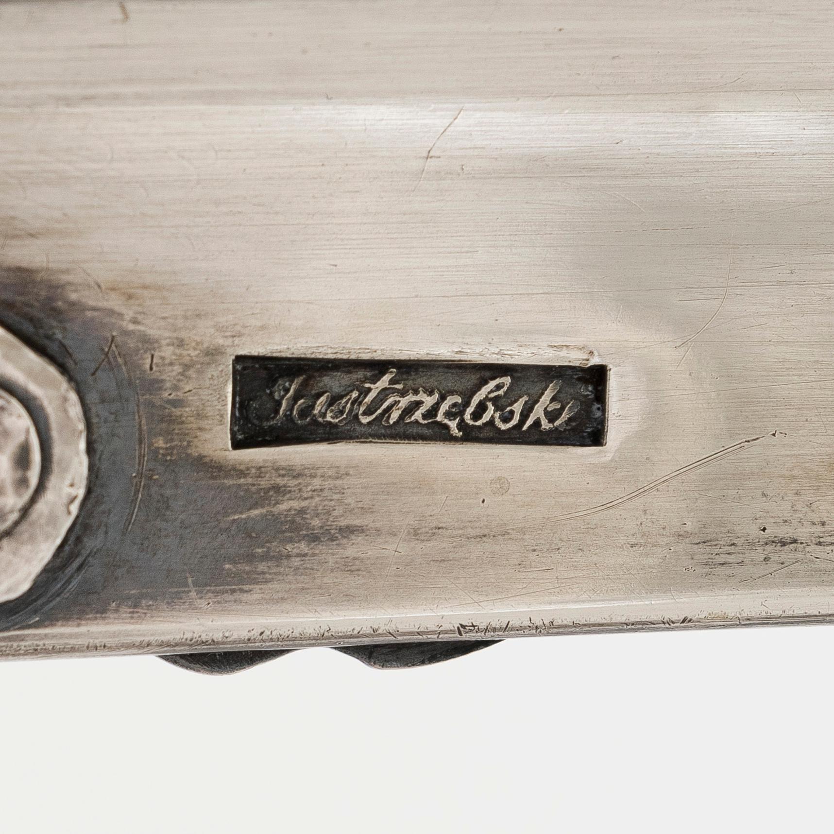 Wojciech Jastrzębski, bricka, silver 12L, Vilnius, Litauen 1794 –1822.