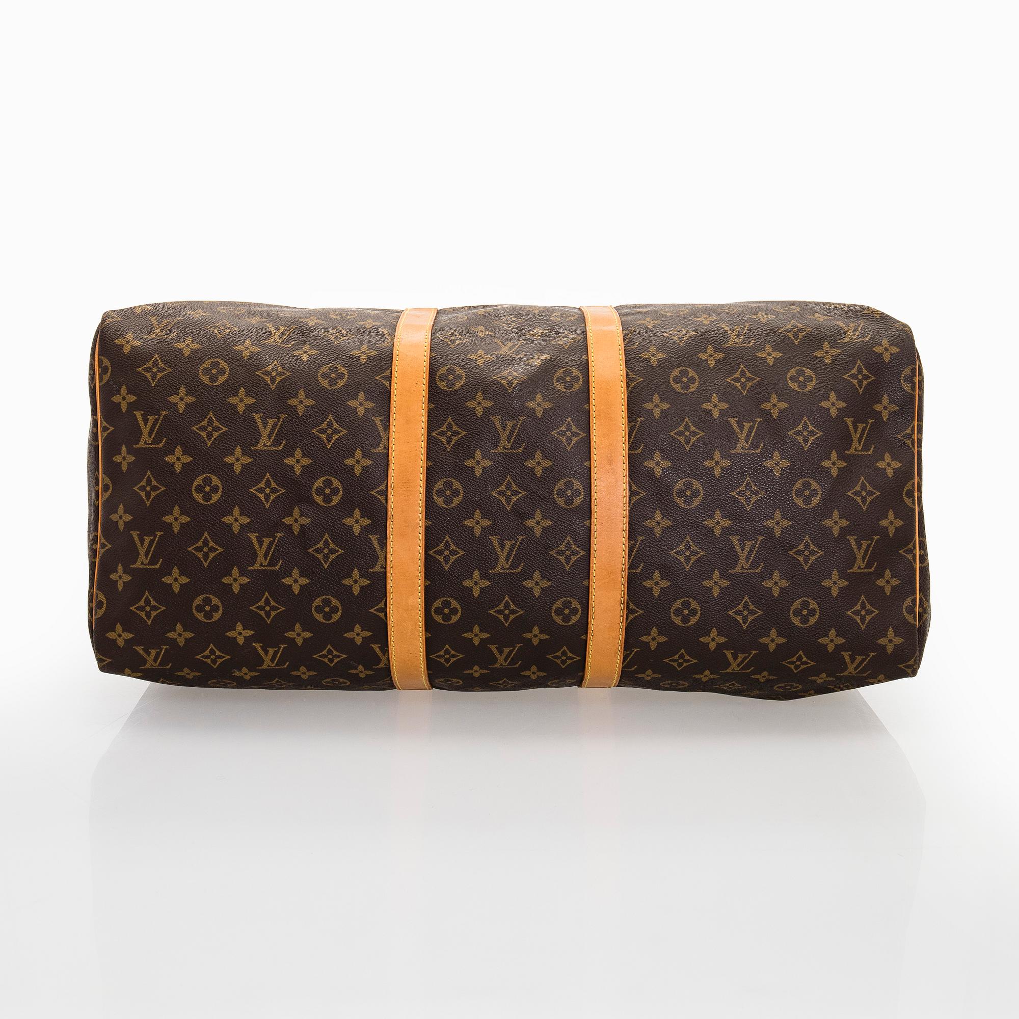 Louis Vuitton, a Monogram Canvas 'Keepall 55' bag.