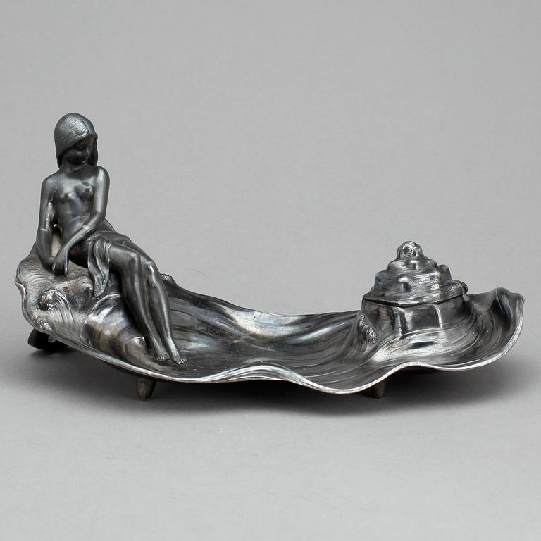 BLÄCKSTÄLL, nysilver, jugend, WMF, 1900-talets början.