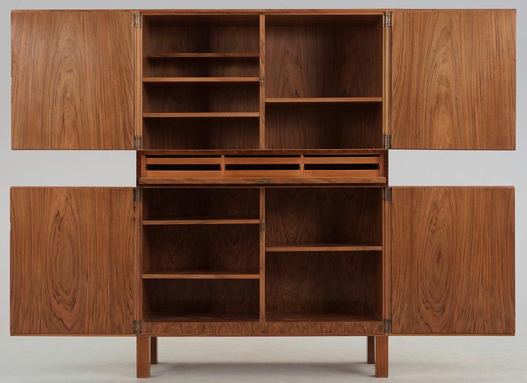 An Oscar Nilsson cabinet, by canbinetmaker Georg Ryman, for Stockholm Stads Hantverksförening, dated 1943.