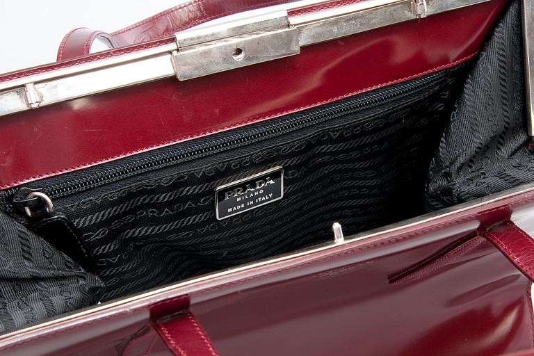 A HANDBAG, Prada.