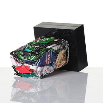 César Baldaccini, "Compression de capsules".