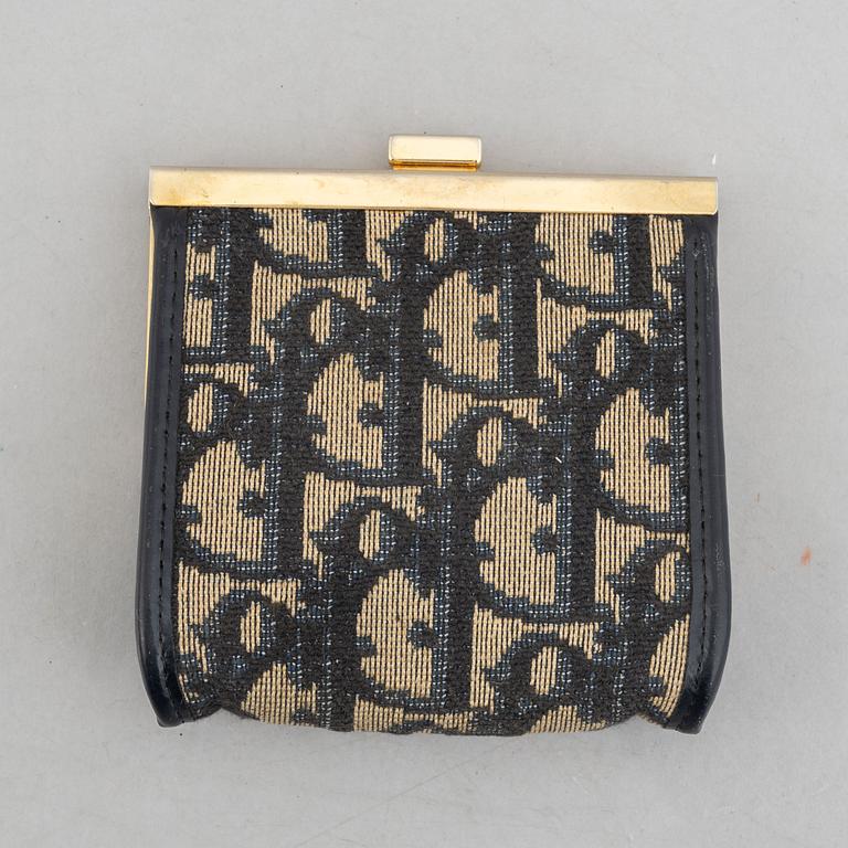 Christian Dior, Dior, bag/clutch and coin purse, vintage.