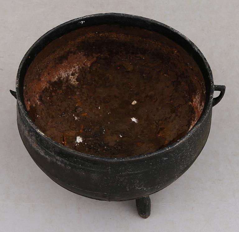 GRYTA, gjutjärn, 1800-tal.