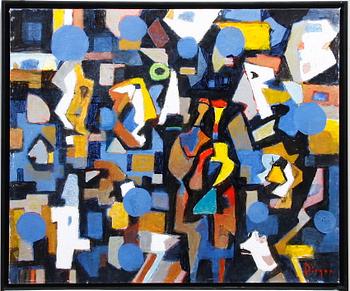 BIRGER BIRGER-ERICSON, olja på duk. Sign.