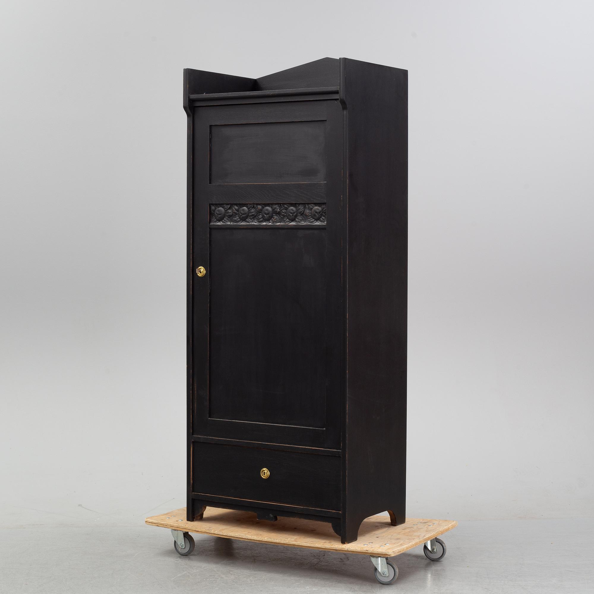 An early 20th Century painted cabinet.