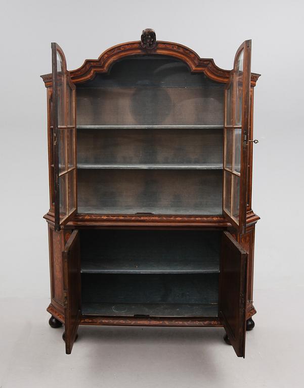 VITRINSKÅP, Holland, 1800-tal.