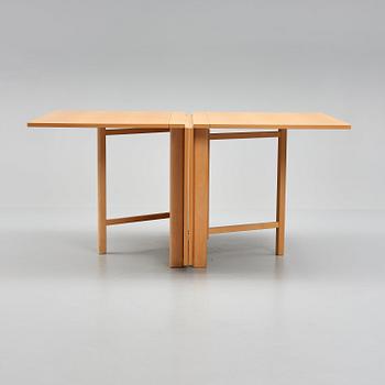 Bruno Mathsson, a folding table, "MI 901", Bruno Mathsson International.