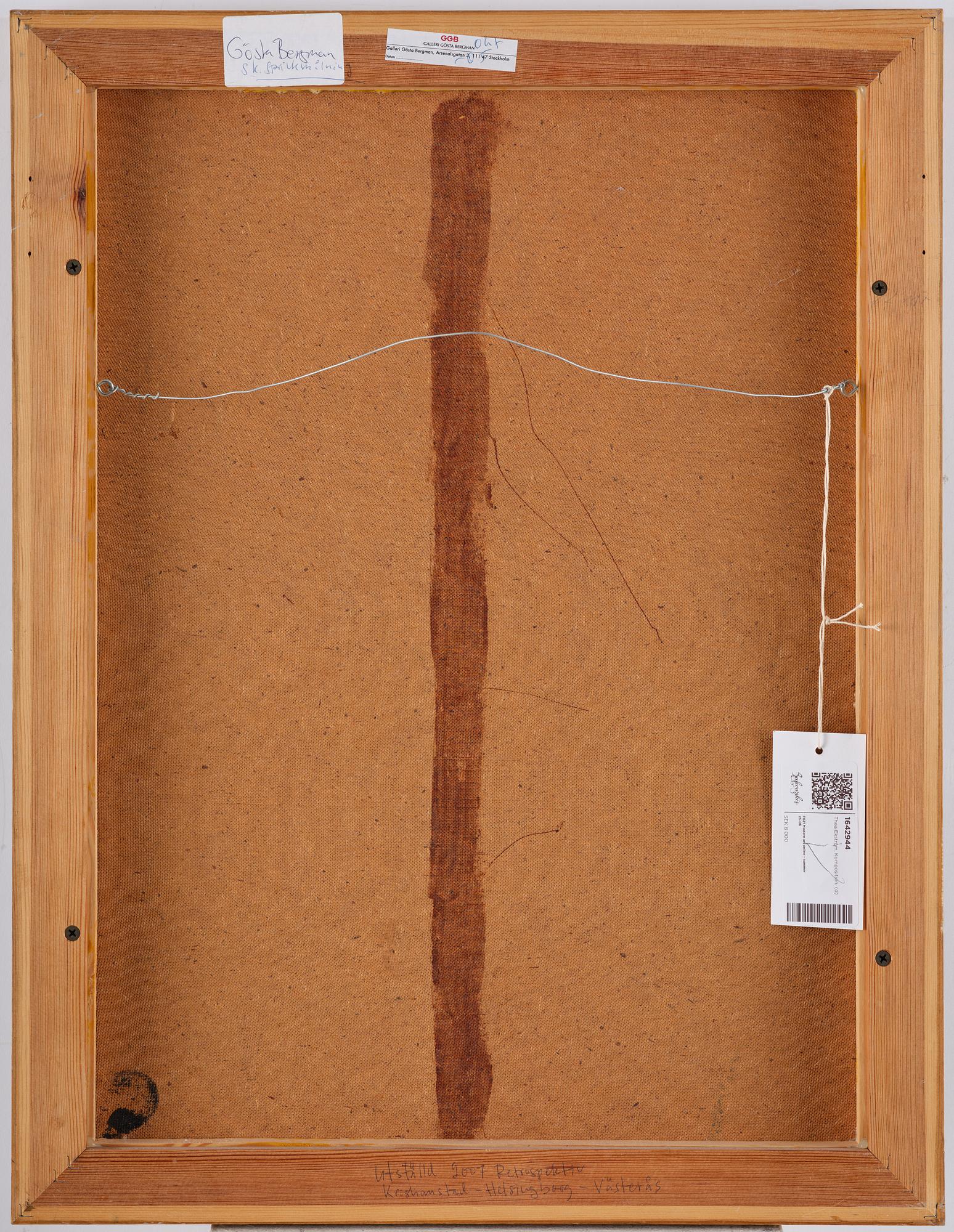Thea Ekström, Crack Painting.