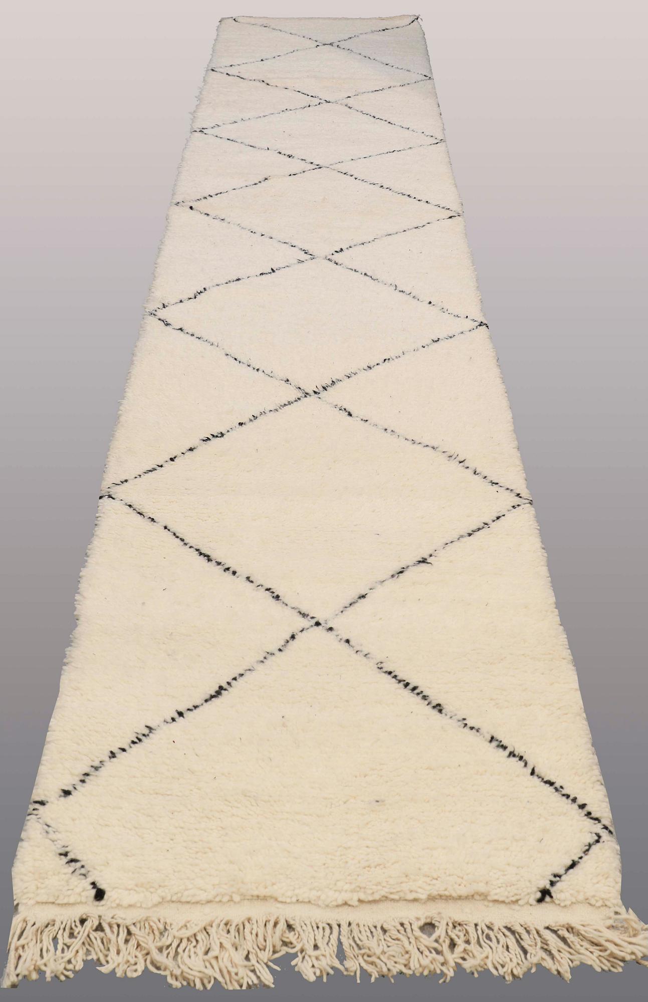 A runner, Morocco, ca 555 x 87 cm.