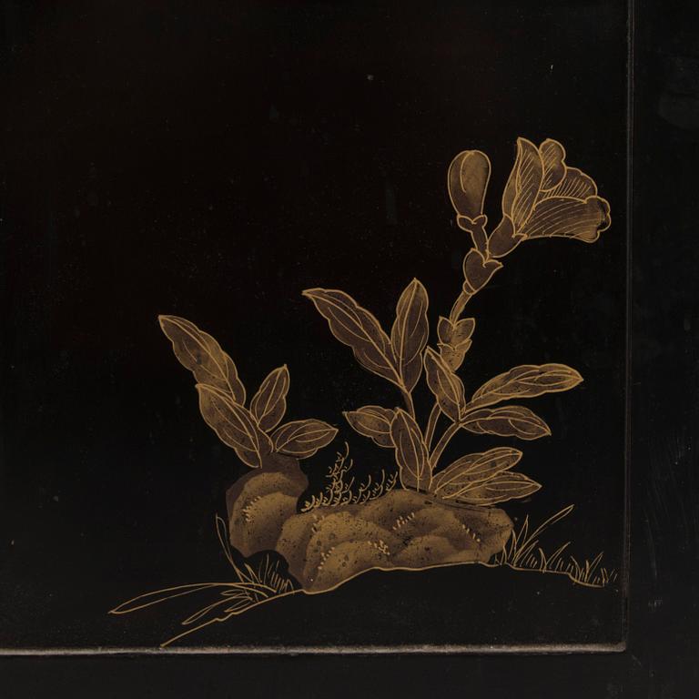 Vikskärm, 6 delar, Kina 1900-talets första hälft.