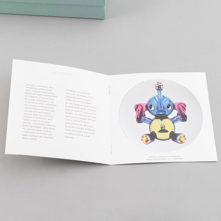 Jeff Koons, plate/multiple, 790/2500.