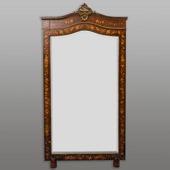 A full-length mirror from the late 19th century.