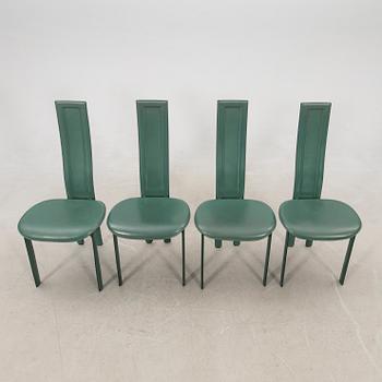 Giorgio Cattelan, chairs, 4 pcs, Italy, 1980s.