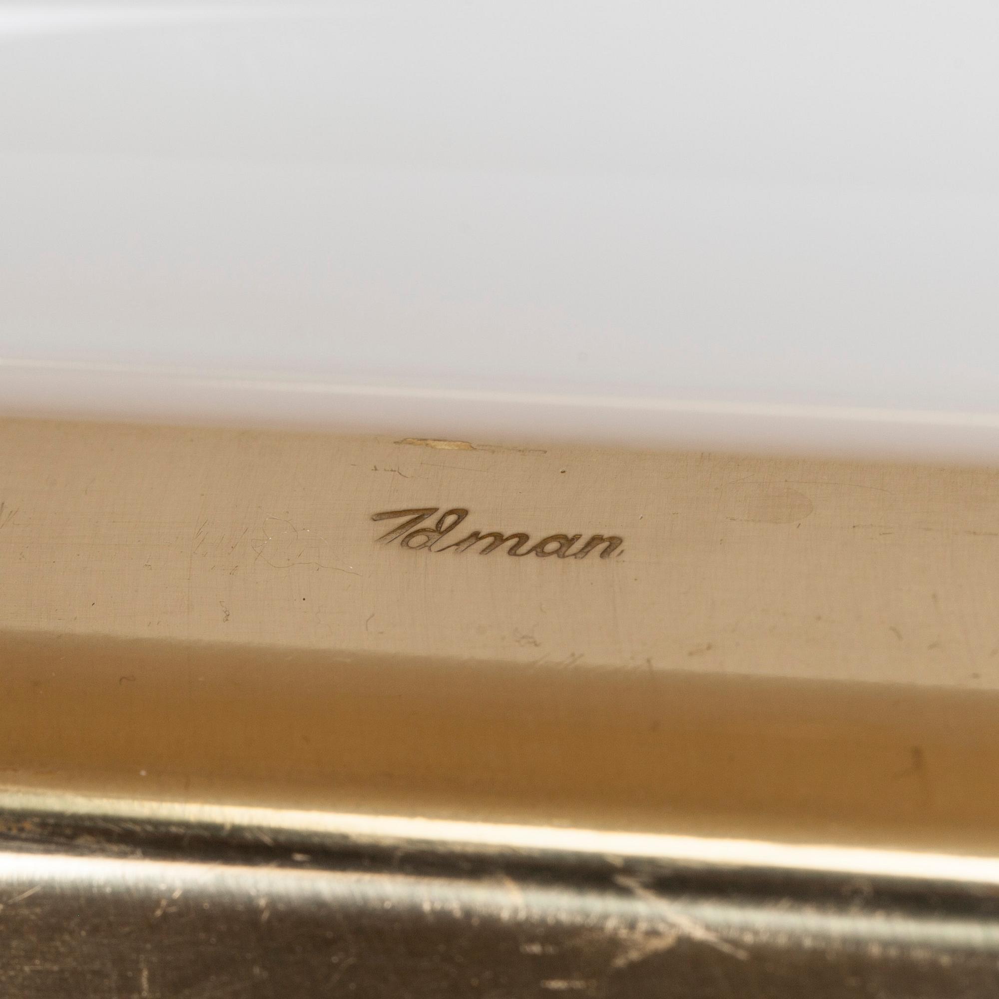 Mauri Almari, vägglampor, ett par, Idman, 1900-talets mitt.