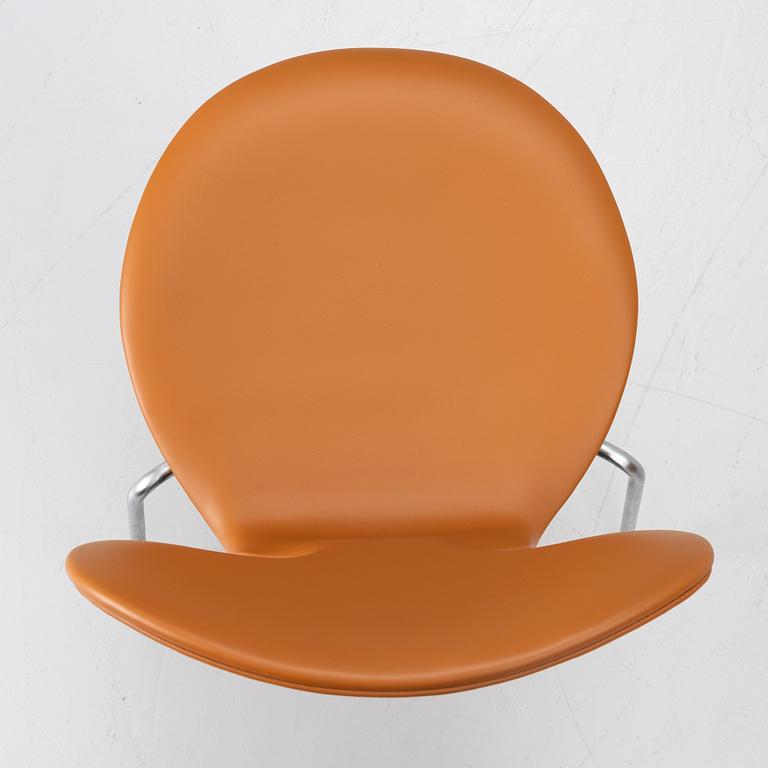Arne Jacobsen, Chairs, 6, “Ant”, Fritz Hansen, 1950s/60s.