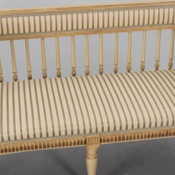 A GUSTAVIAN/GUSTAVIAN STYLE SOFA.